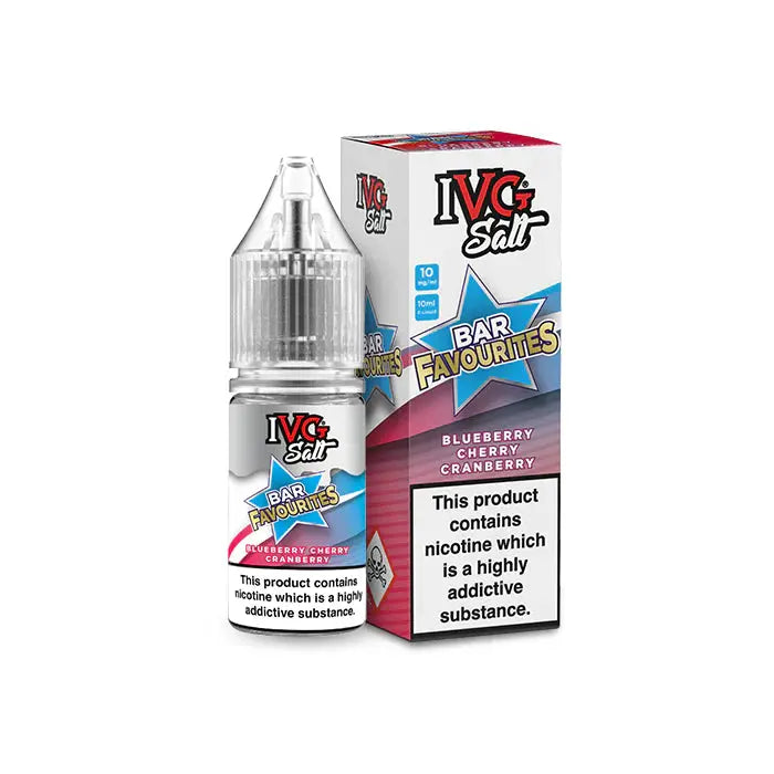 Blueberry Cherry Cranberry Nic Salt E-Liquid by IVG Bar Salt Favourites