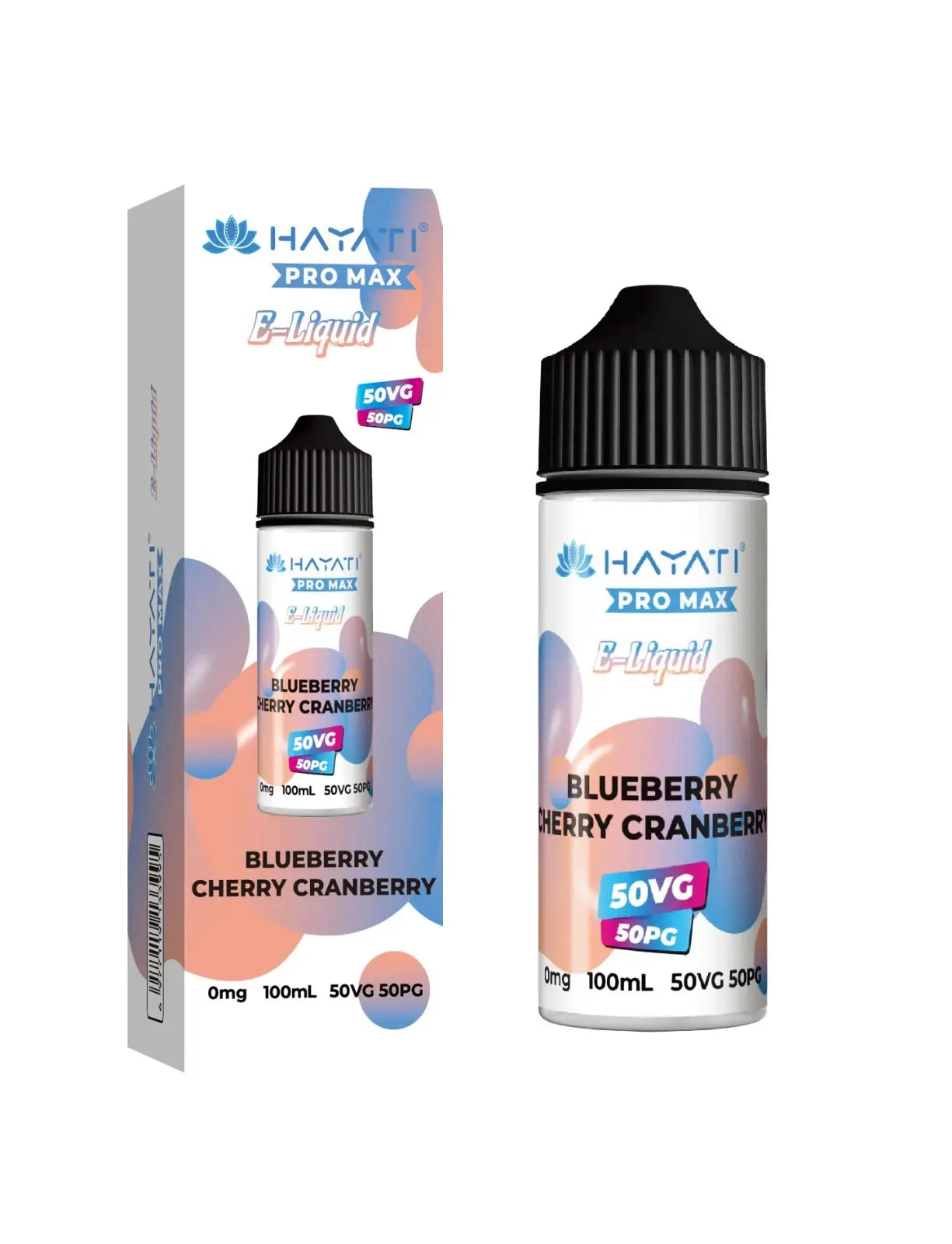 Hayati Pro Max Eliquid 50/50 - Blueberry Cherry Cranberry - 100ml