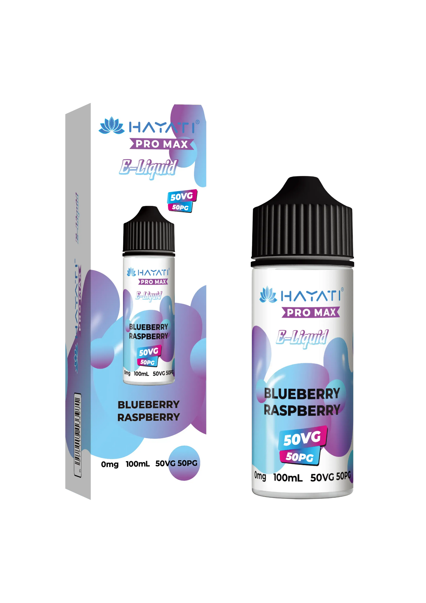 Hayati Pro Max Eliquid 50/50 Blueberry Raspberry - 100ml