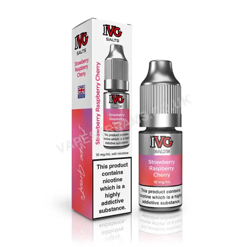 Strawberry Raspberry Cherry Nic Salt E-Liquid by IVG Salts