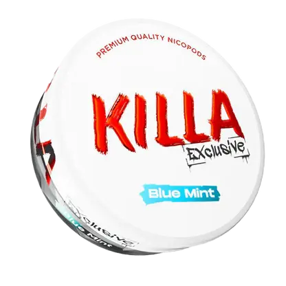 Killa Exclusive Blue Mint Nicotine Pouches