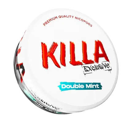 Killa Exclusive Double Mint Nicotine Pouches