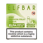Kiwi Passion Fruit Guava Elf Bar Elfa Prefilled Pod