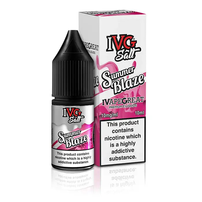 Summer Blaze Nic Salt E-liquid by IVG