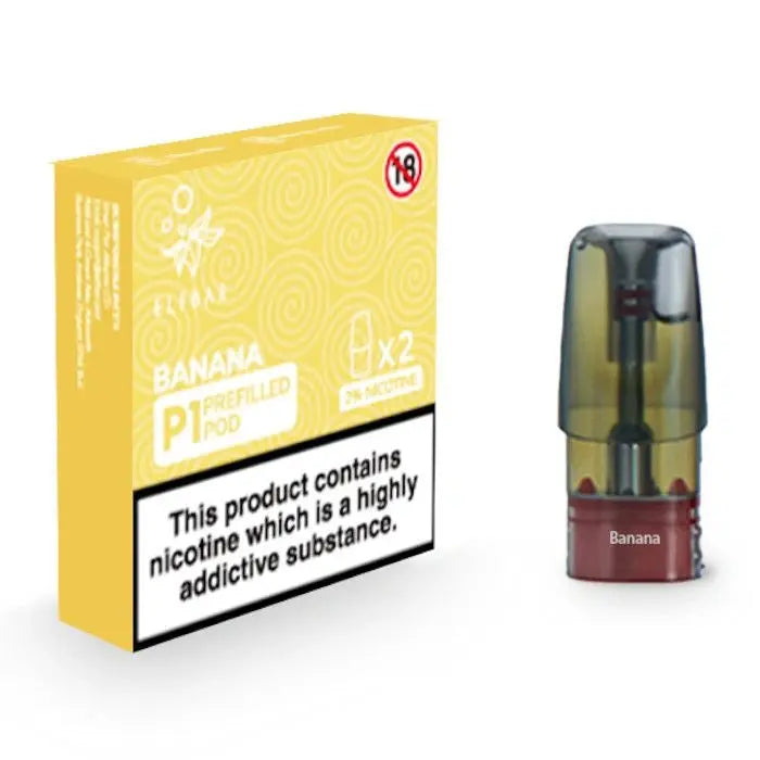 Banana Elf Bar Mate P1 Prefilled Pod