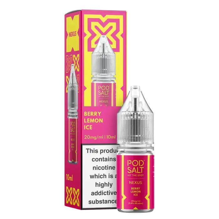 Berry Lemon Ice Nic Salt E-Liquid by Pod Salt Nexus