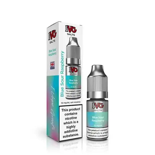 Blue Sour Raspberry Nic Salt E-Liquid by IVG Salts