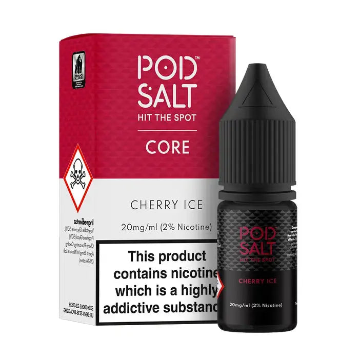 Cherry Ice Nic Salt E-Liquid by Pod Salt