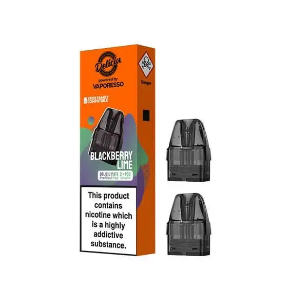 Blackberry Lime Vaporesso Deliciu Mate Prefilled Pod
