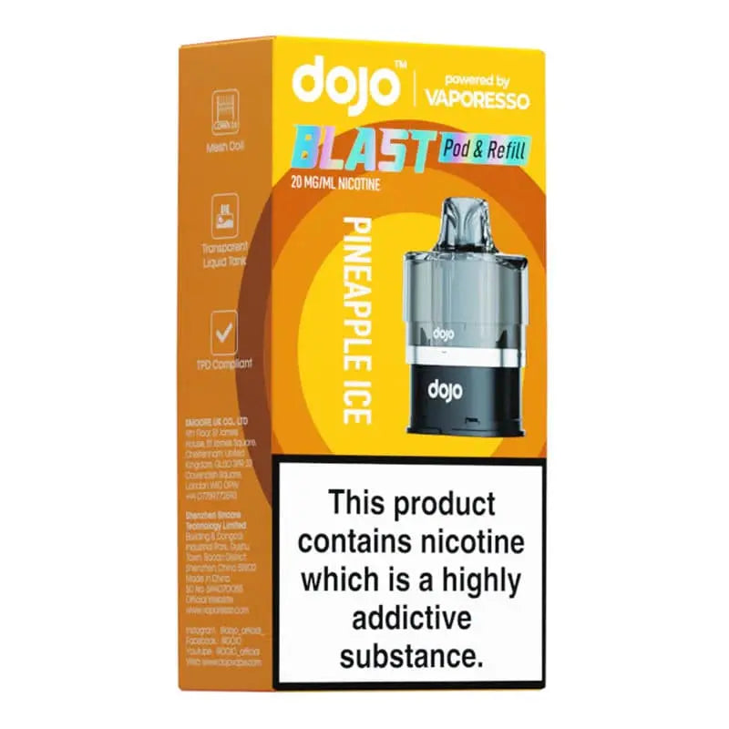 Pineapple Ice Vaporesso Dojo Blast 6000 Prefilled Pod