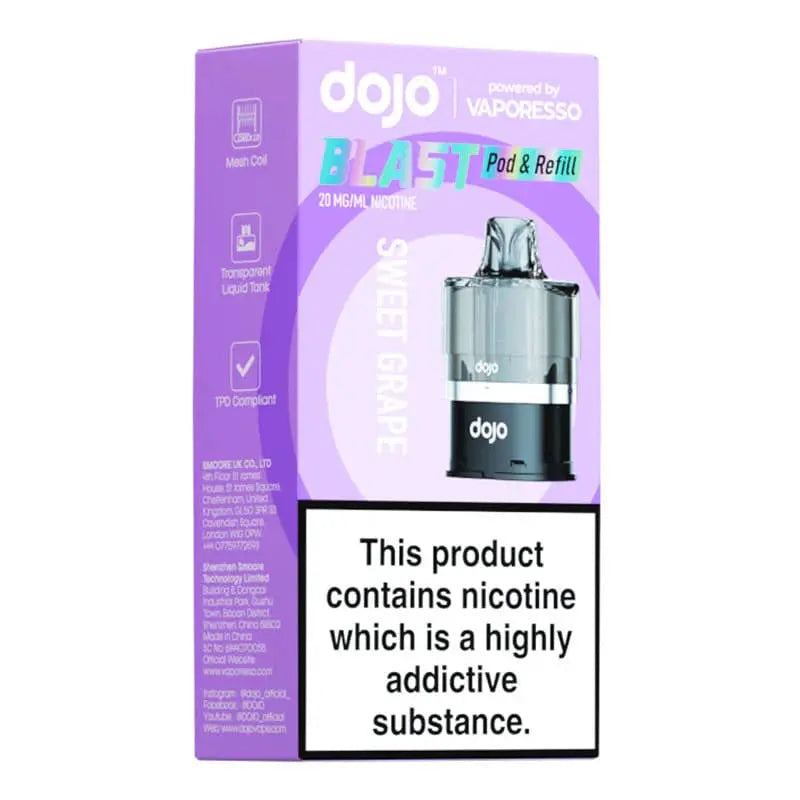 Sweet Grape Vaporesso Dojo Blast 6000 Prefilled Pod