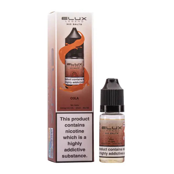 Cola Nic Salt E-Liquid by Elux Legend