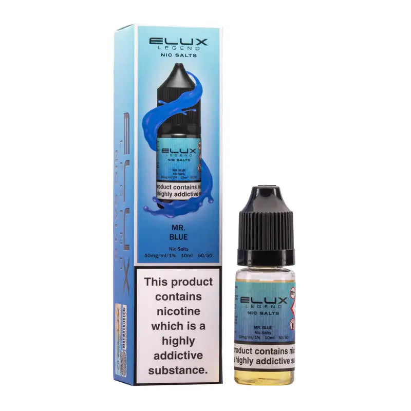 Mr Blue Nic Salt by Elux Legend