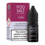 Blueberry Pomegranate Nic Salt E-Liquid by Pod Salt
