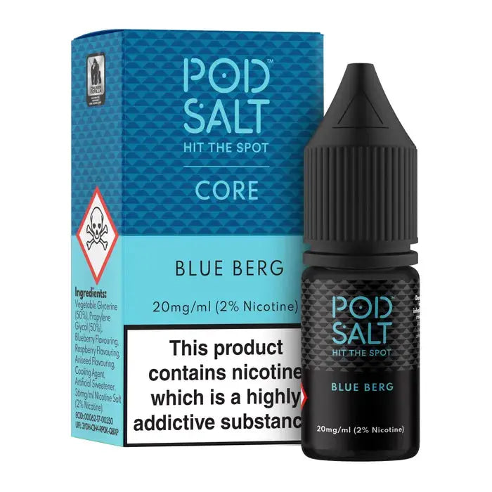 Blue Berg Nic Salt E-Liquid by Pod Salt