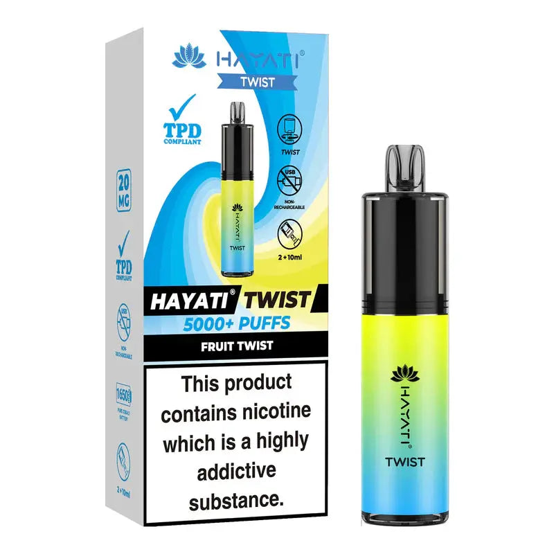 Hayati Twist 5000 Disposable Vape Kit