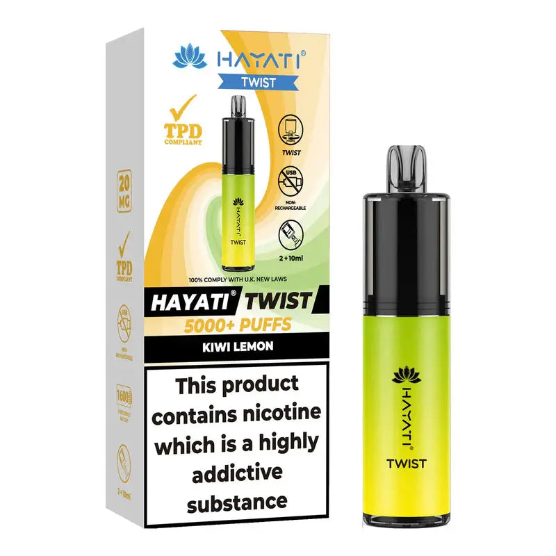 Hayati Twist 5000 Disposable Vape Kit