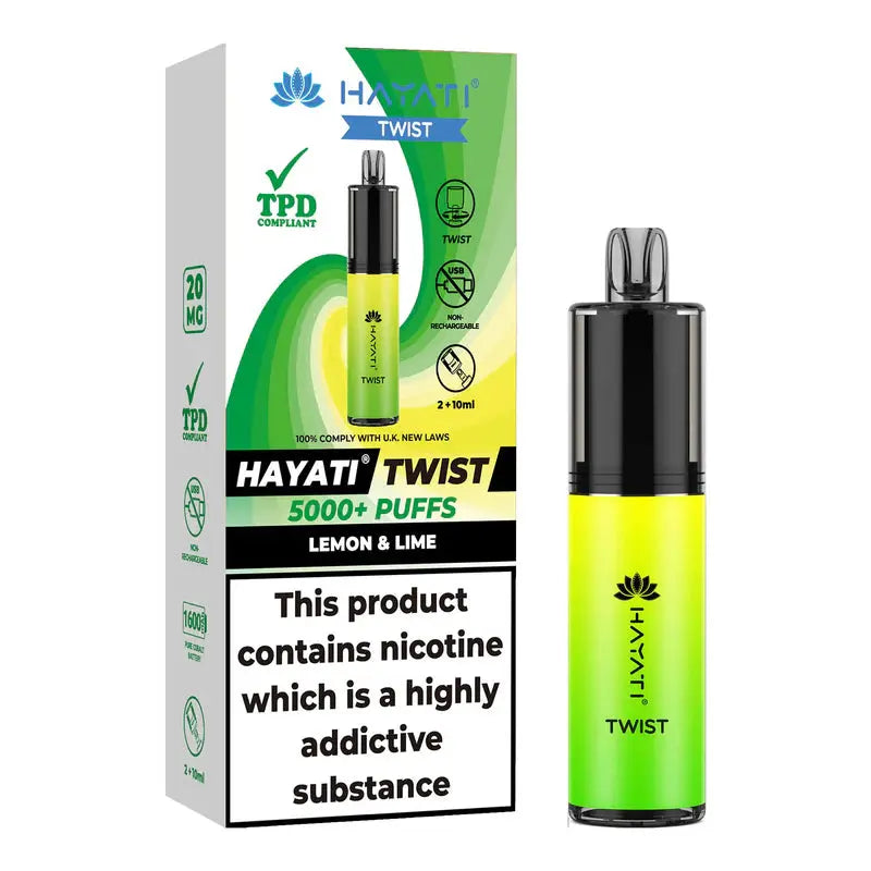 Hayati Twist 5000 Disposable Vape Kit