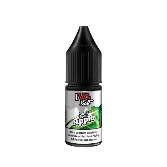 Sour Green Apple Nic Salt E-Liquid by IVG