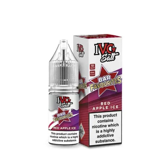 Red Apple Ice Nic Salt E-Liquid by IVG Bar Salt Favourites