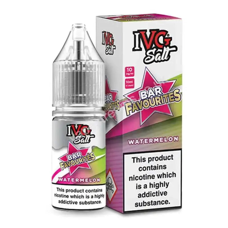 Watermelon Nic Salt E-Liquid by IVG Bar Salt Favourites