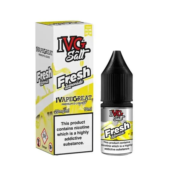 Fresh Lemonade Nic Salt E-Liquid by IVG Mixer