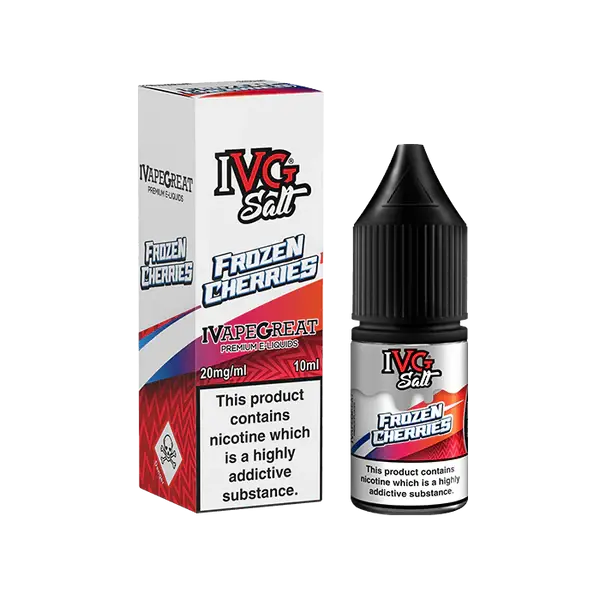 Frozen Cherries Nic Salt E-Liquid by IVG Crushed