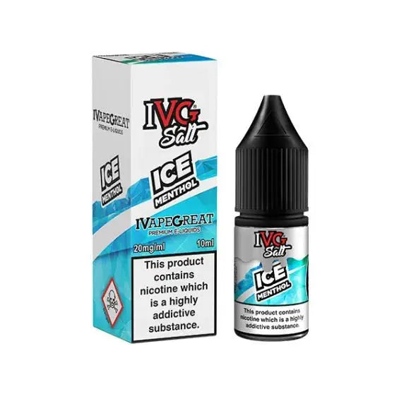 Ice Menthol Nic Salt E-Liquid by IVG