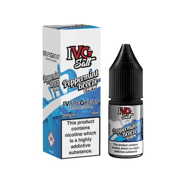 Peppermint Breeze Nic Salt E-Liquid by IVG