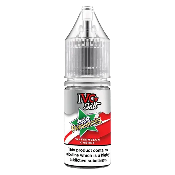 Watermelon Cherry Nic Salt E-Liquid by IVG Bar Salt Favourites