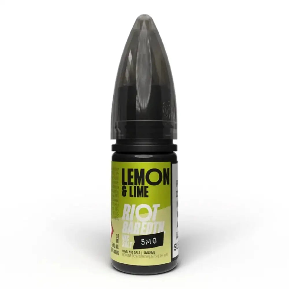 Lemon & Lime Nic Salt E-Liquid by Riot Bar Edition