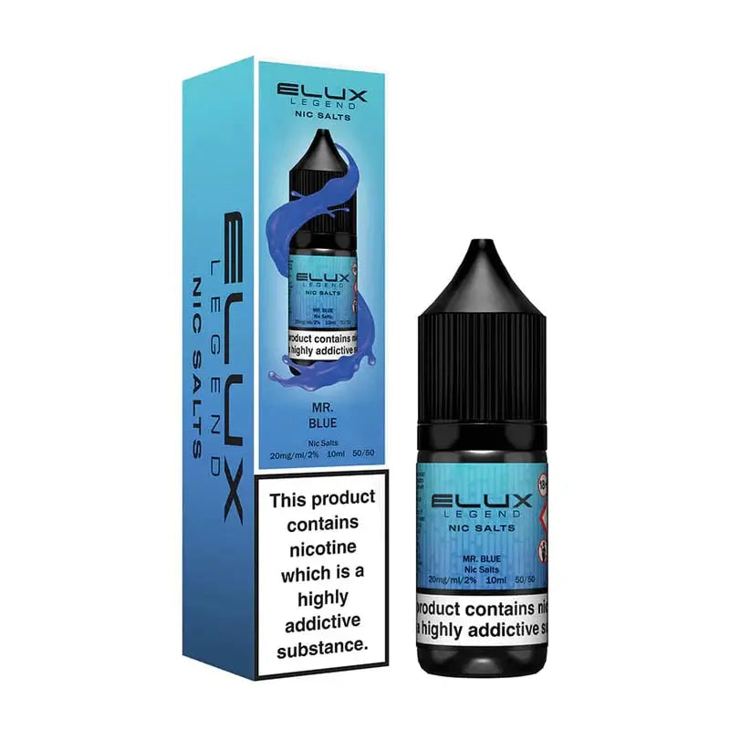 Mr Blue Nic Salt by Elux Legend