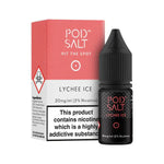 Lychee Ice Nic Salt E-Liquid by Pod Salt