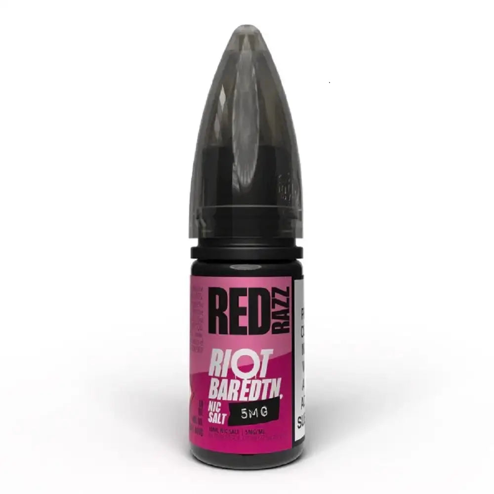 Red Razz Nic Salt E-Liquid by Riot Bar Edition