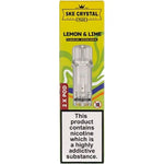 SKE Crystal Plus Lemon & Lime Pods 2 Pack