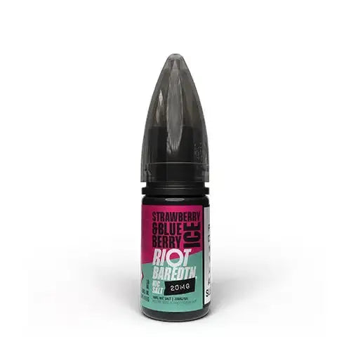 Strawberry Blueberry Ice Nic Salt E-Liquid by Riot Bar Edition