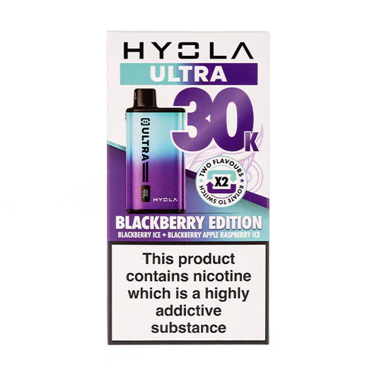 Hyola Ultra 30K Prefilled Pod Kit Blackberry Edition – Long Lasting Vape