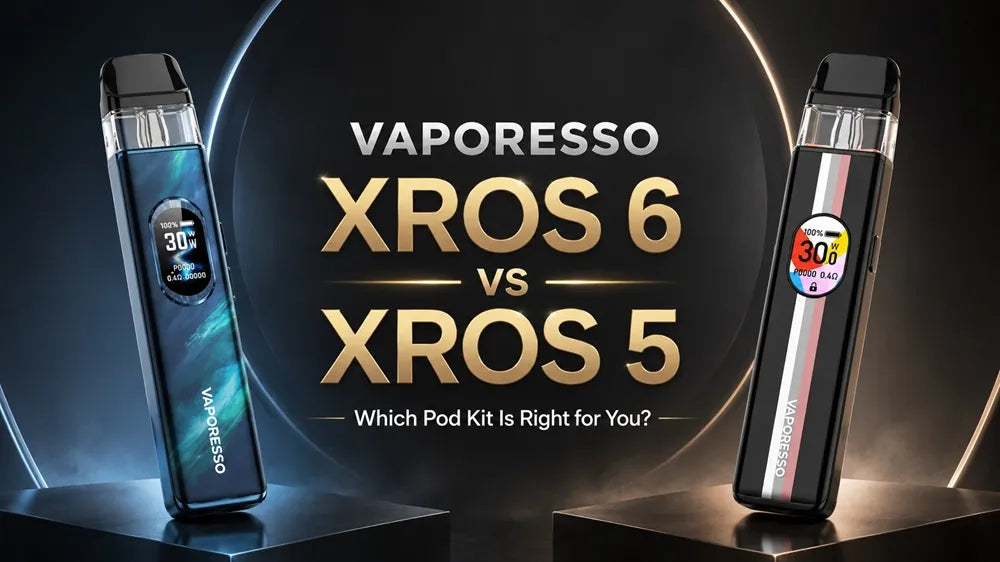 Vaporesso XROS 6 vs XROS 5
