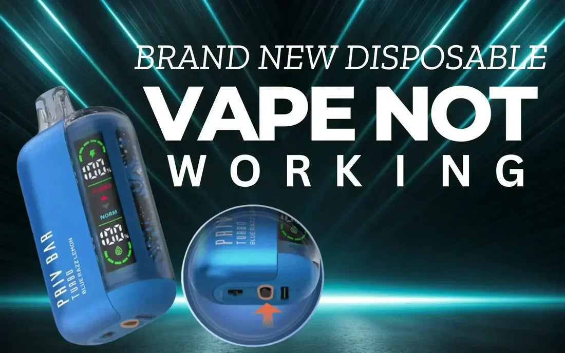 Brand New Disposable Vape Not Working