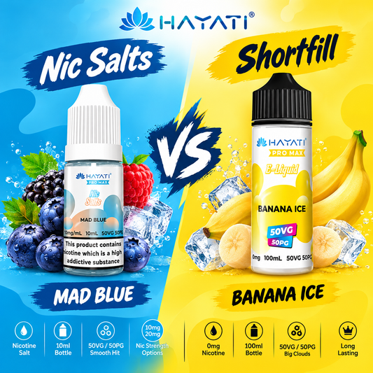 Nic Salts vs Shortfills Explained