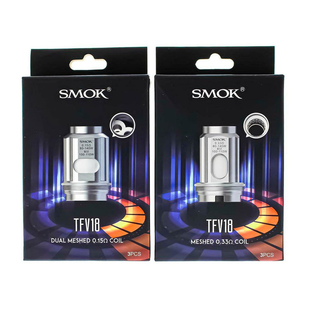 Smok TFV18 Replacement Coils Pack Of 3