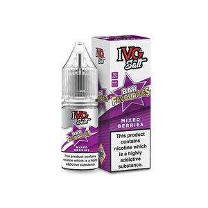 Mixed Berries Nic Salt E-Liquid by IVG Bar Salt Favourites