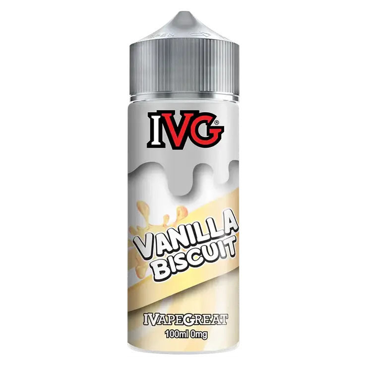 IVG Vanilla Biscuit Vape Juice 100ml