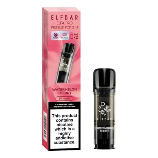 Watermelon Cherry Elf Bar Elfa Pro Prefilled Pod
