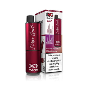 Passionfruit Edition IVG 2400 Disposable Vape