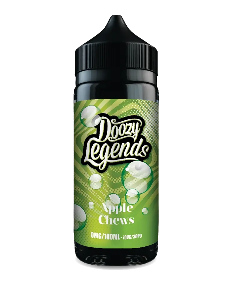 Doozy Legends Apple Chews 100ml E-Liquid Shortfill