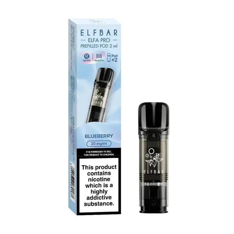 Blueberry Elf Bar Elfa Pro Prefilled Pod