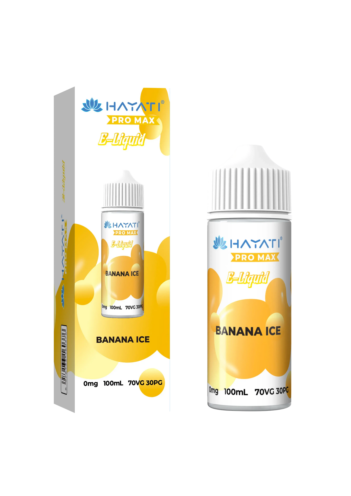 Hayati Pro Max Eliquid 70/30 - Banana Ice - 100ml