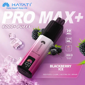 Hayati Pro Max Plus 6000 Blackberry Ice Kit