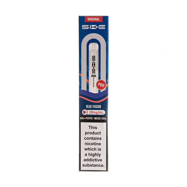 Blue Fusion Crystal Bar 600 Prefilled Pod by SKE
